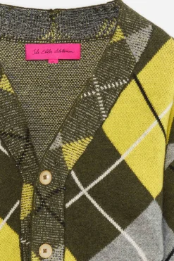 Women The Elder Statesman Argyle Cardigan