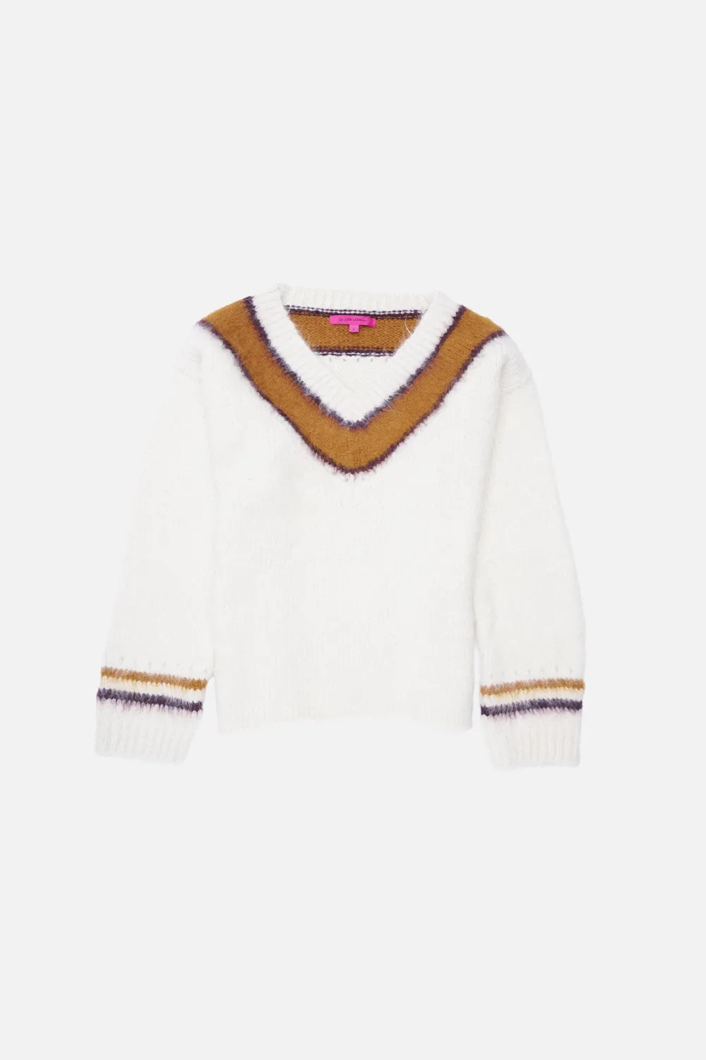 Women The Elder Statesman Big Varsity Women's V-Neck