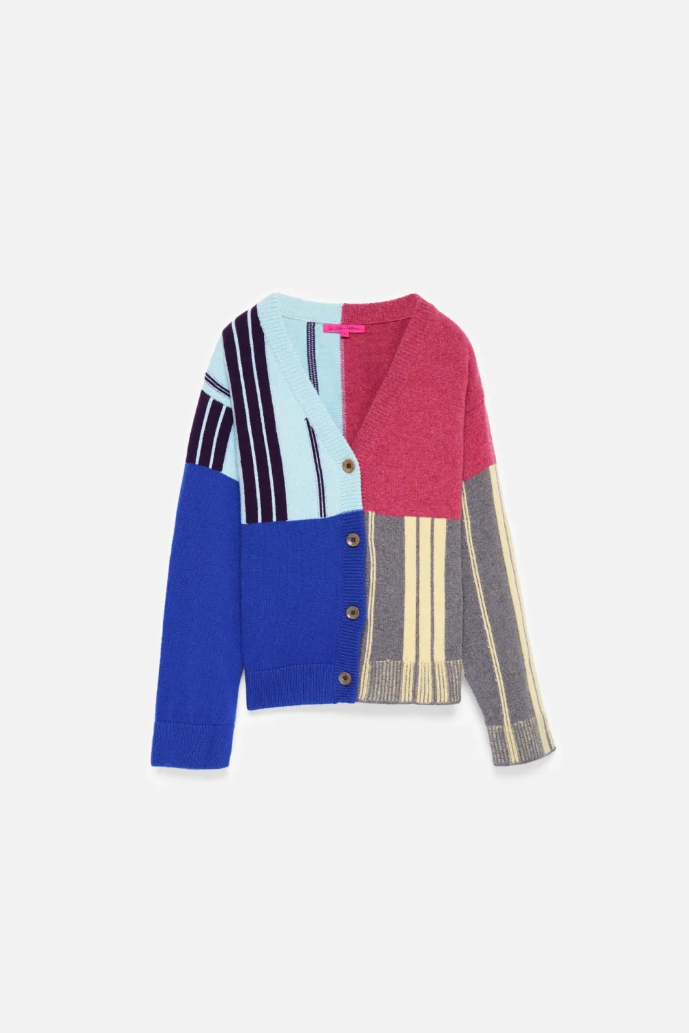 Women The Elder Statesman Border Stripe Women's Cardigan