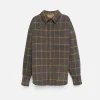 The Elder Statesman Brush Check Overshirt