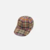 The Elder Statesman Burnout Plaid Cap