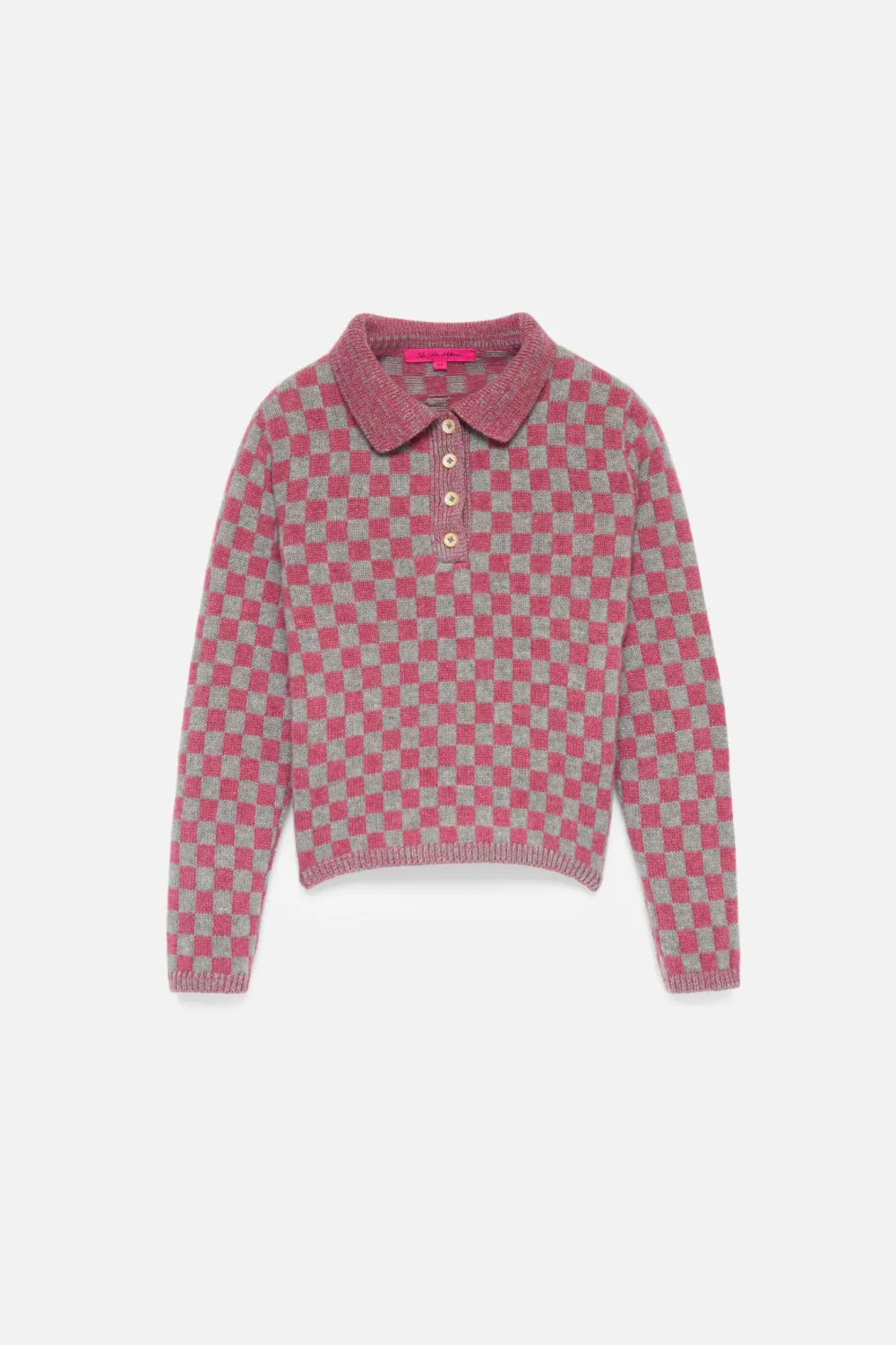 Women The Elder Statesman Checkered Women's Polo