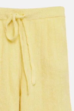 The Elder Statesman Chenille Rib Short