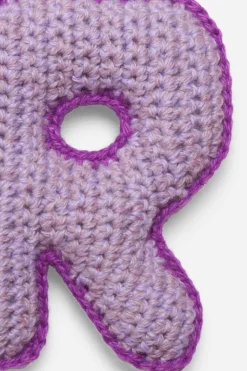 The Elder Statesman Cochet Lette Keychain Cham