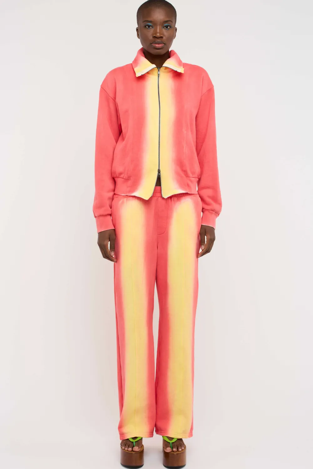 Women The Elder Statesman Daily Spray Women's Zip-Up