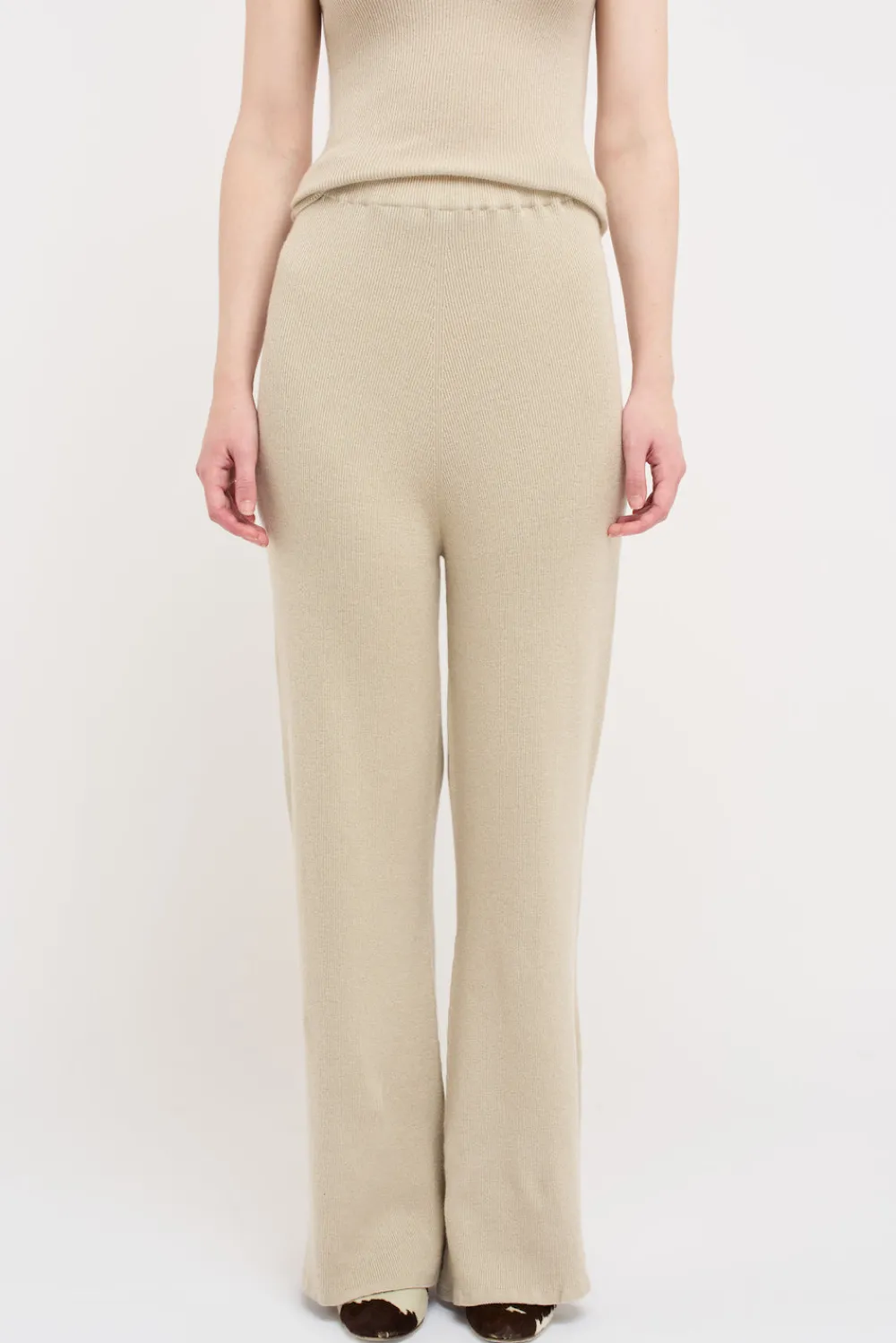 Women The Elder Statesman Delicash Women's Flare Pant