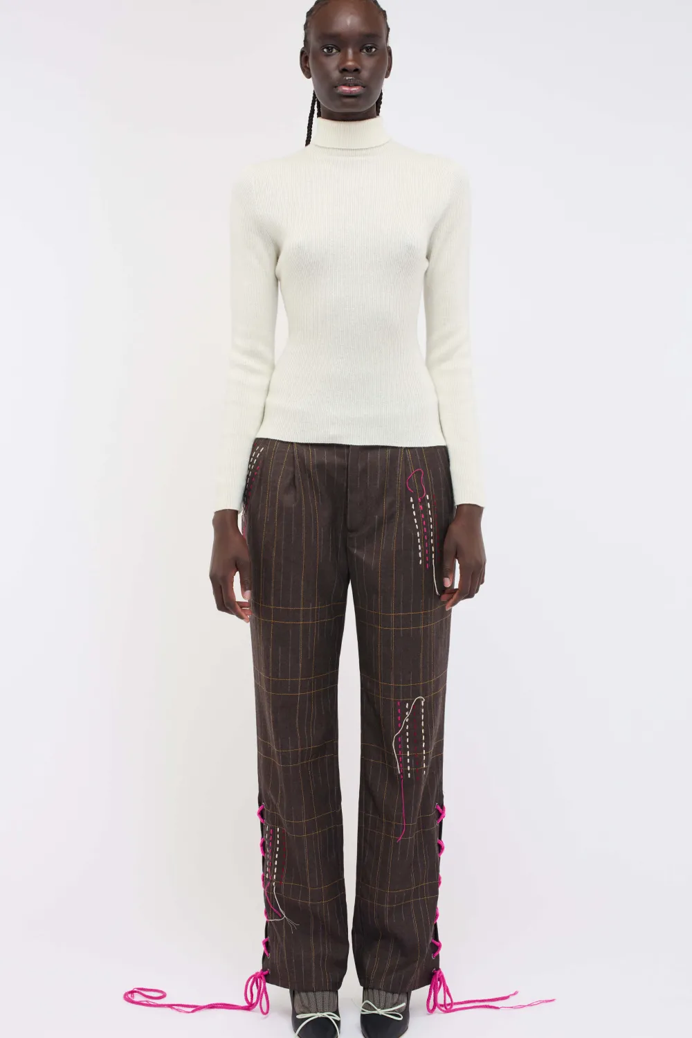 Women The Elder Statesman Delicash Women's Turtleneck