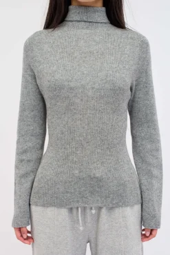 Women The Elder Statesman Delicash Women's Turtleneck