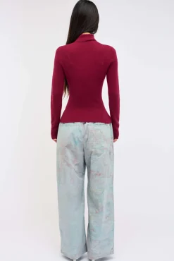 Women The Elder Statesman Delicash Women's Turtleneck