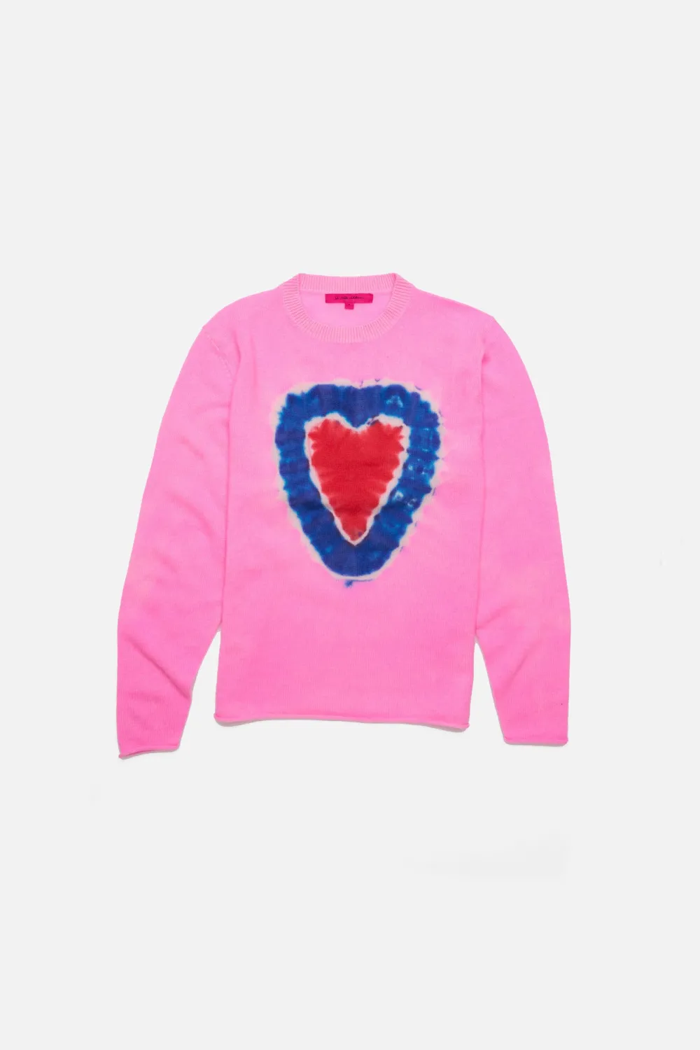 Women The Elder Statesman Heart Dye Women's Crew