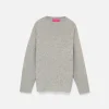 Women The Elder Statesman Heavy Delicash Crew