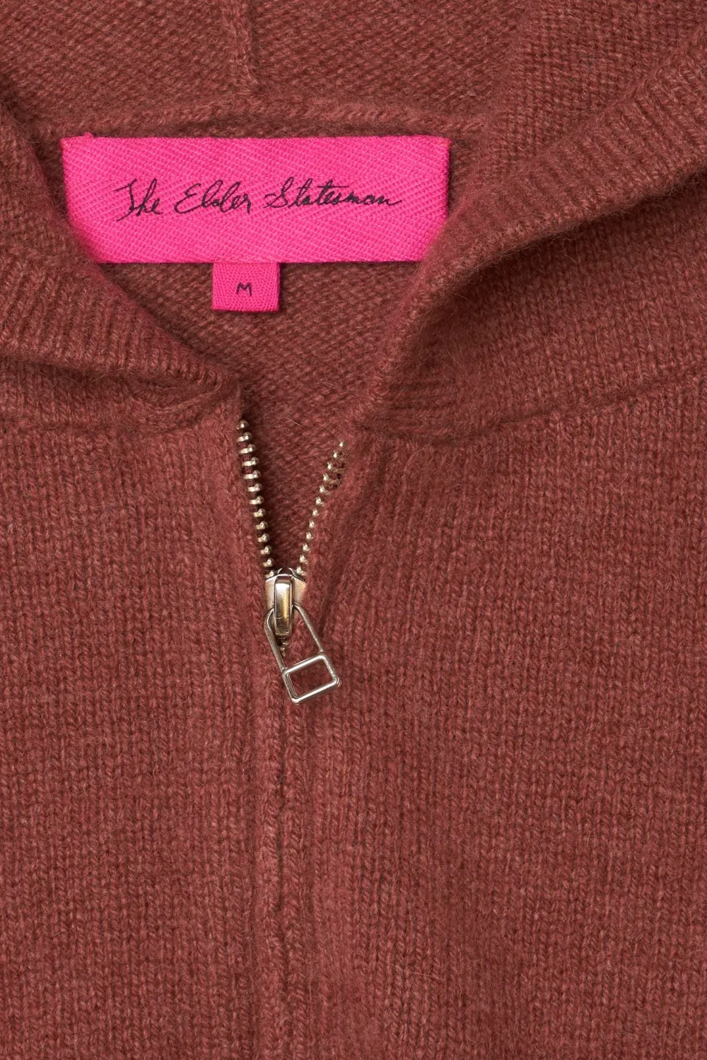 The Elder Statesman Heavy Zip Hoodie
