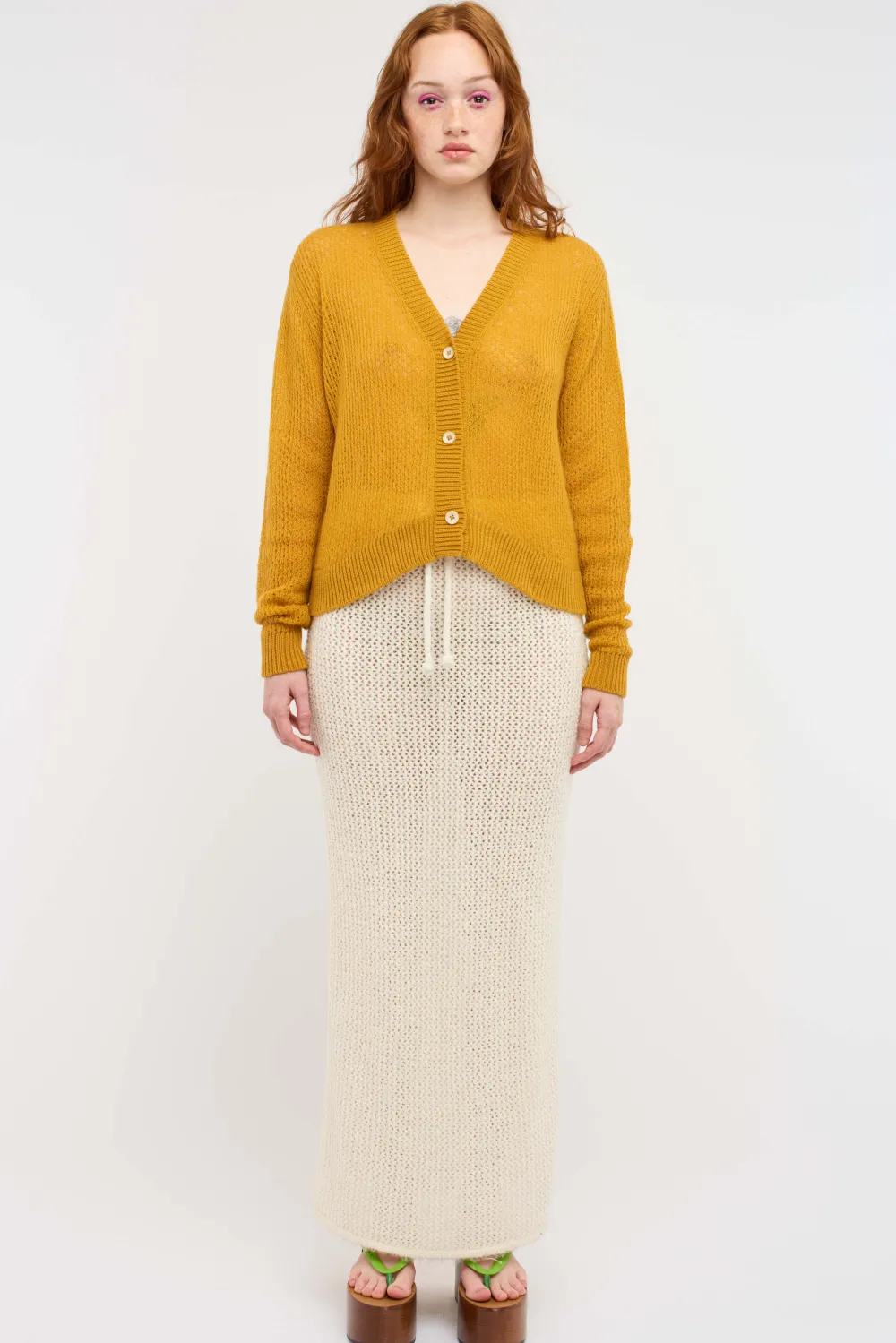 Women The Elder Statesman Hinged Women's Boxy Cardigan