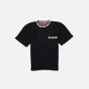 Women The Elder Statesman Jock Stripe Pocket Top