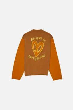 Women The Elder Statesman Love And Aliens Cardigan
