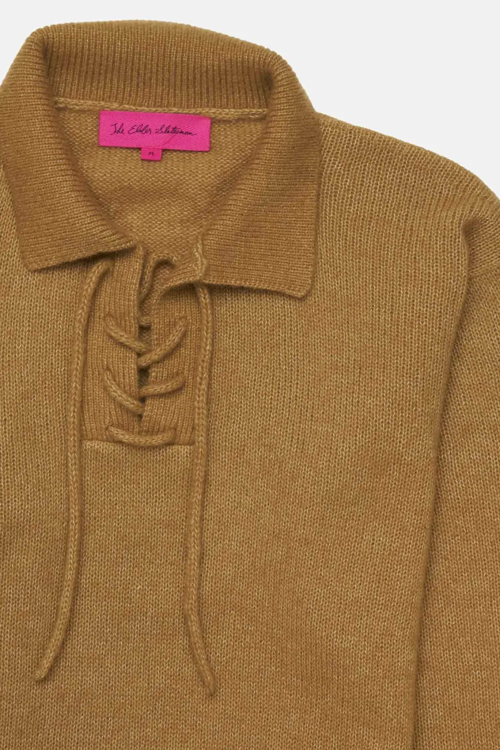 The Elder Statesman Nimbus Hockey Pullover LS