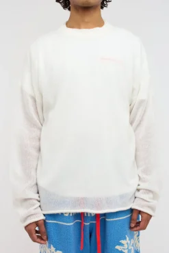 Women The Elder Statesman Nimbus Slouchy Crew