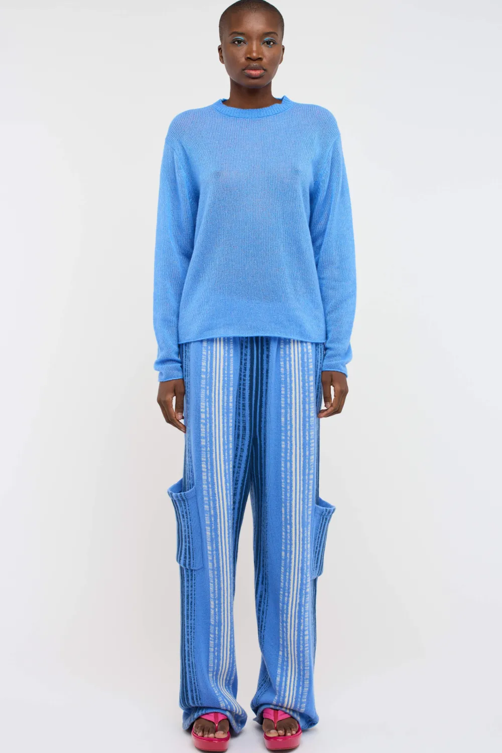 Women The Elder Statesman Nimbus Women's Coastal Crew