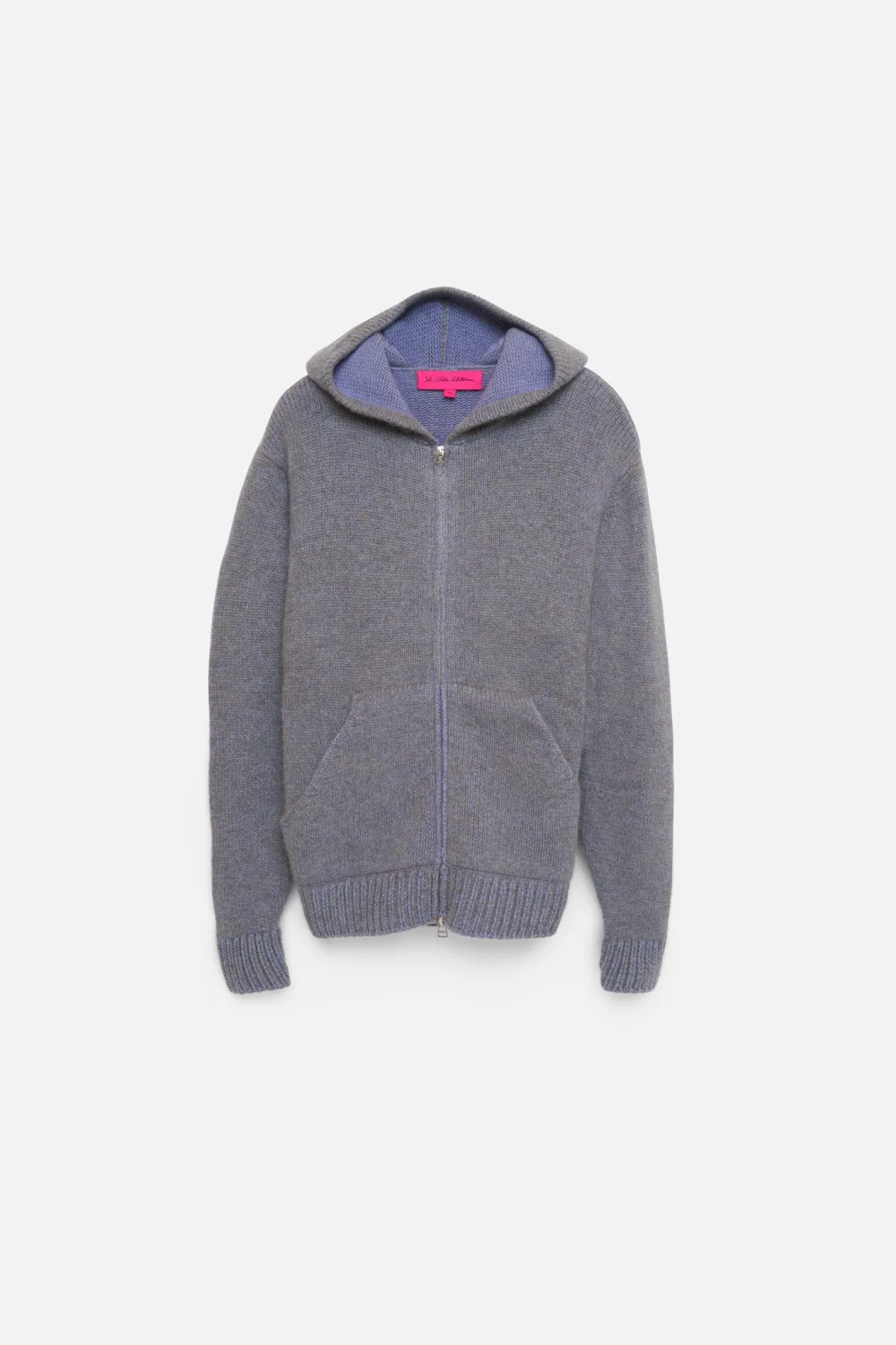 The Elder Statesman Plaited Zip Hoodie