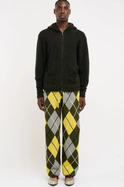 The Elder Statesman Plaited Zip Hoodie