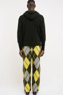 The Elder Statesman Plaited Zip Hoodie