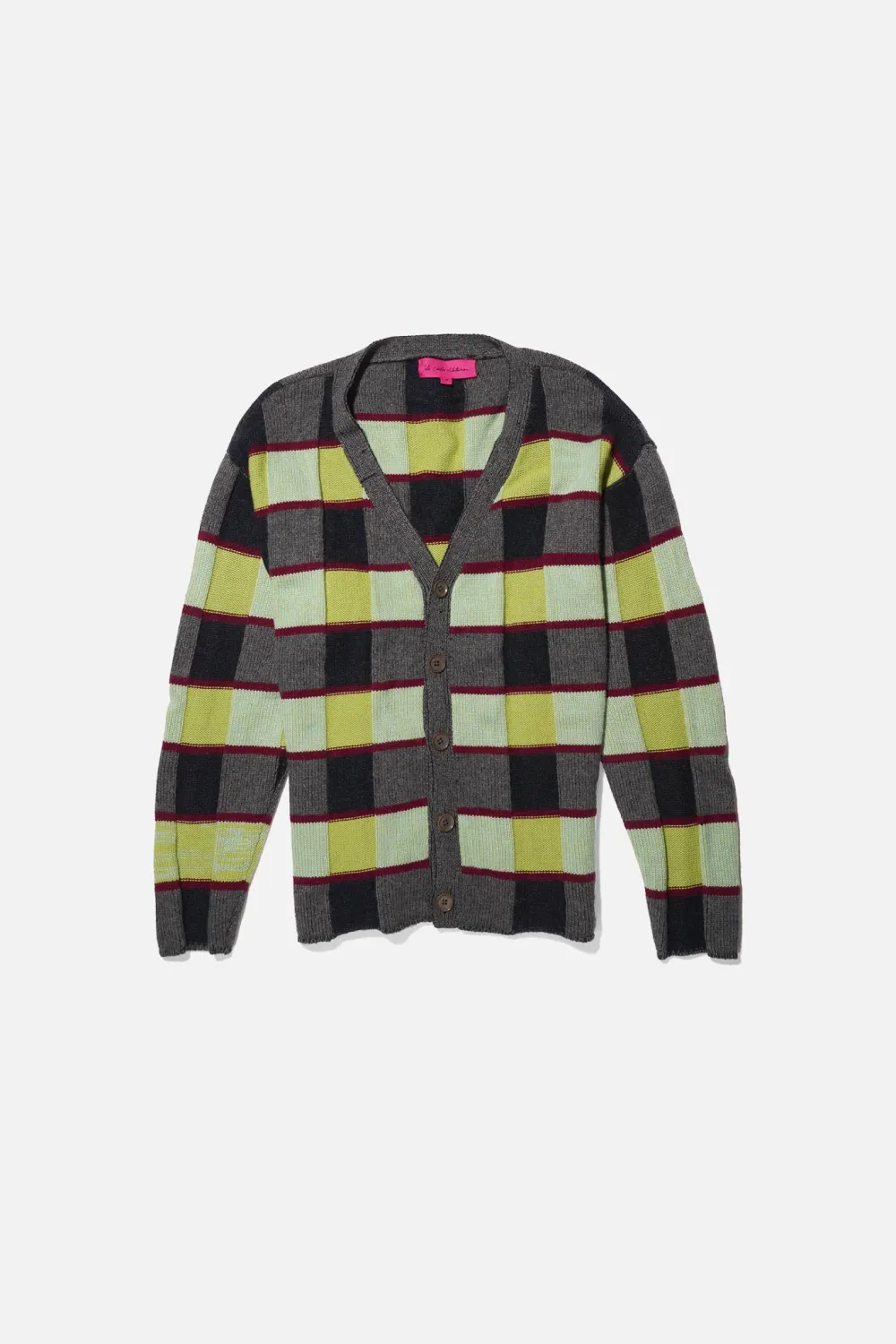 Women The Elder Statesman Promotion Plaid Cardigan