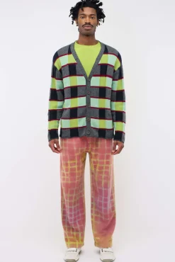 Women The Elder Statesman Promotion Plaid Cardigan