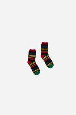 The Elder Statesman Rad Stripe Socks