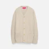 The Elder Statesman Ribbed Cigar Cardigan