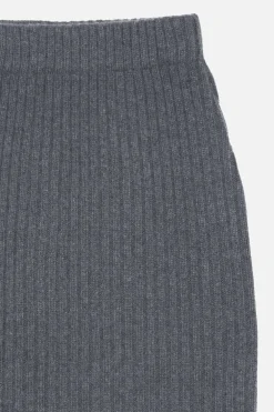 Women The Elder Statesman Ribbed Pencil Skirt