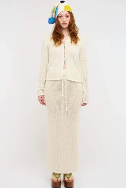 Women The Elder Statesman Selerino Net Women's Cardigan