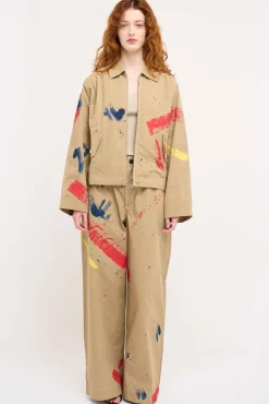 Women The Elder Statesman Silvano Painted Women's Jacket