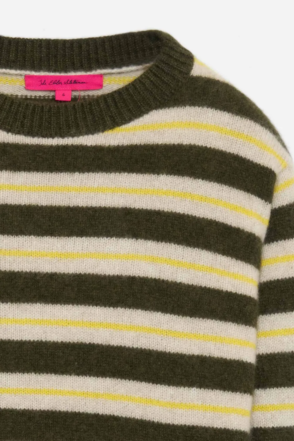 The Elder Statesman Sinful Stripe Crew