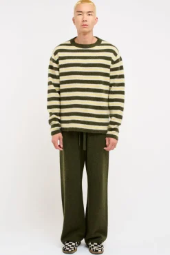 The Elder Statesman Sinful Stripe Crew
