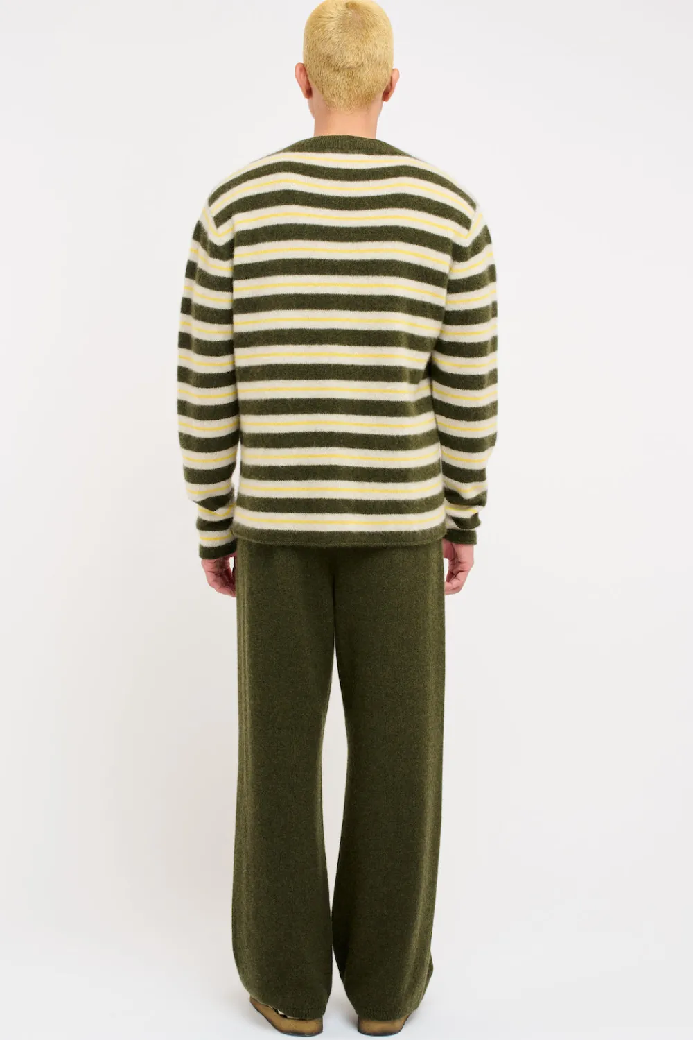 The Elder Statesman Sinful Stripe Crew