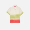 The Elder Statesman Sulfur Gradient Overshirt SS