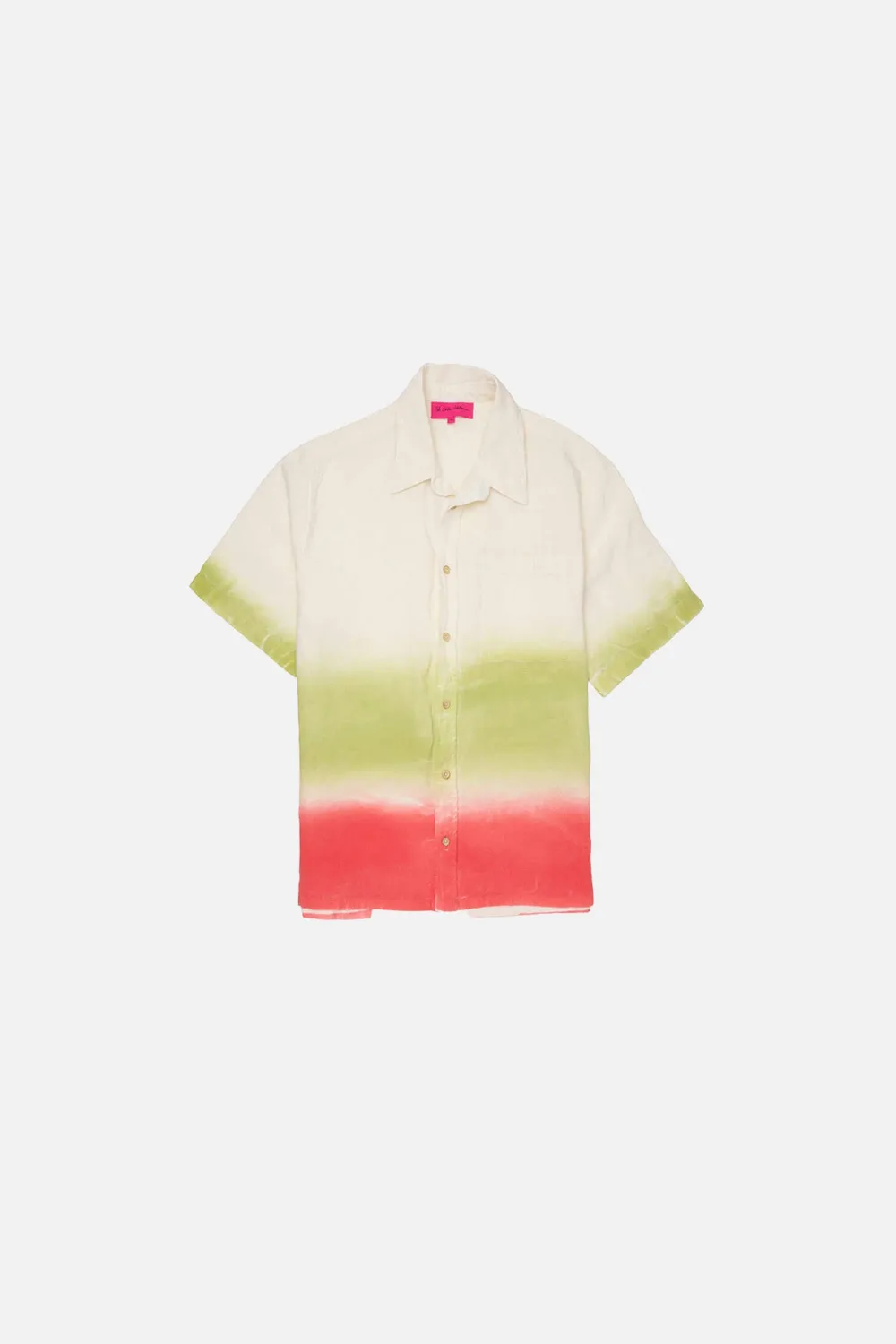 The Elder Statesman Sulfur Gradient Overshirt SS