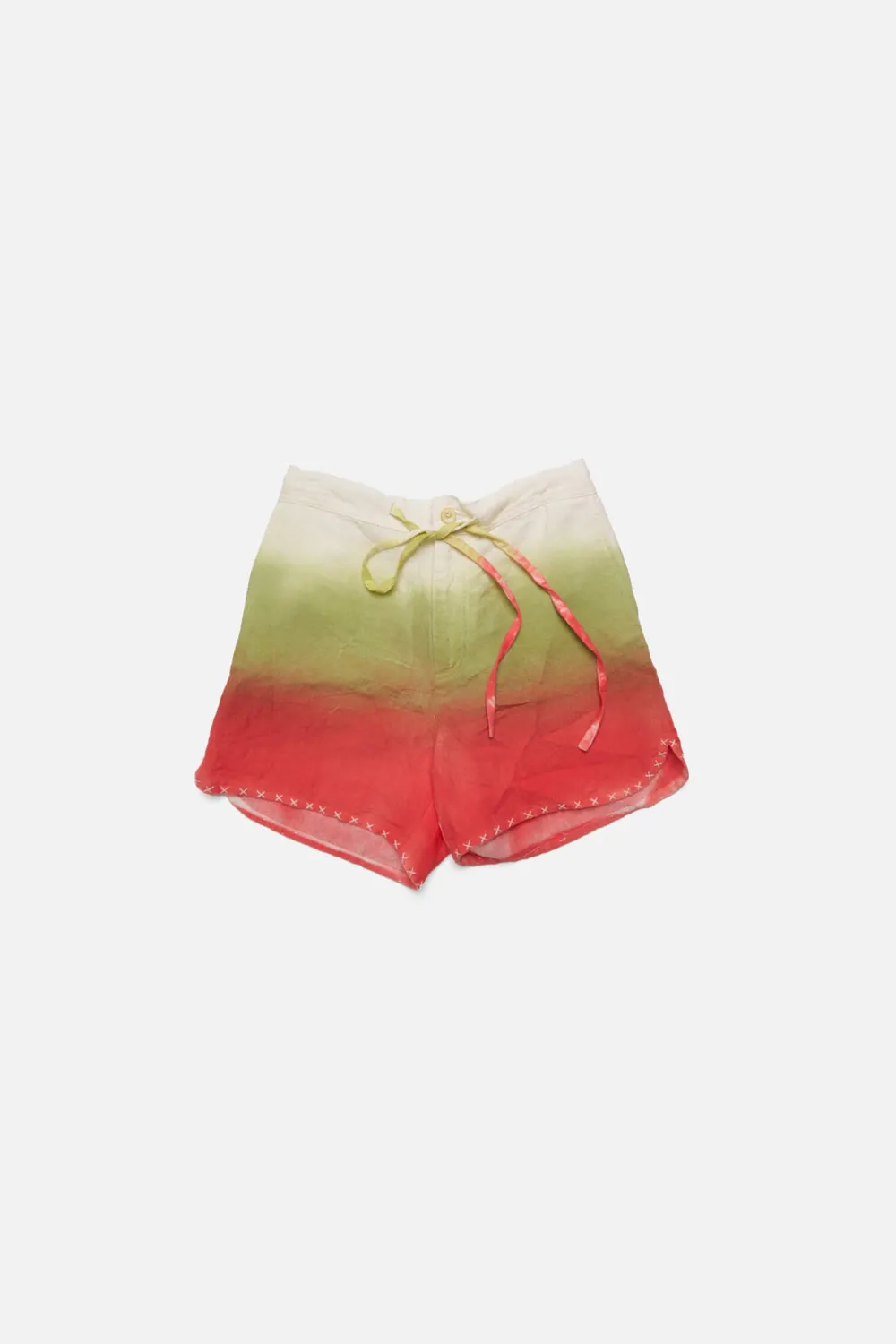 Women The Elder Statesman Sulfur Gradient Women's Short