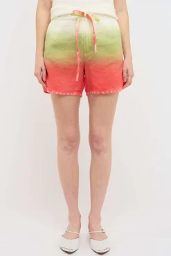 Women The Elder Statesman Sulfur Gradient Women's Short