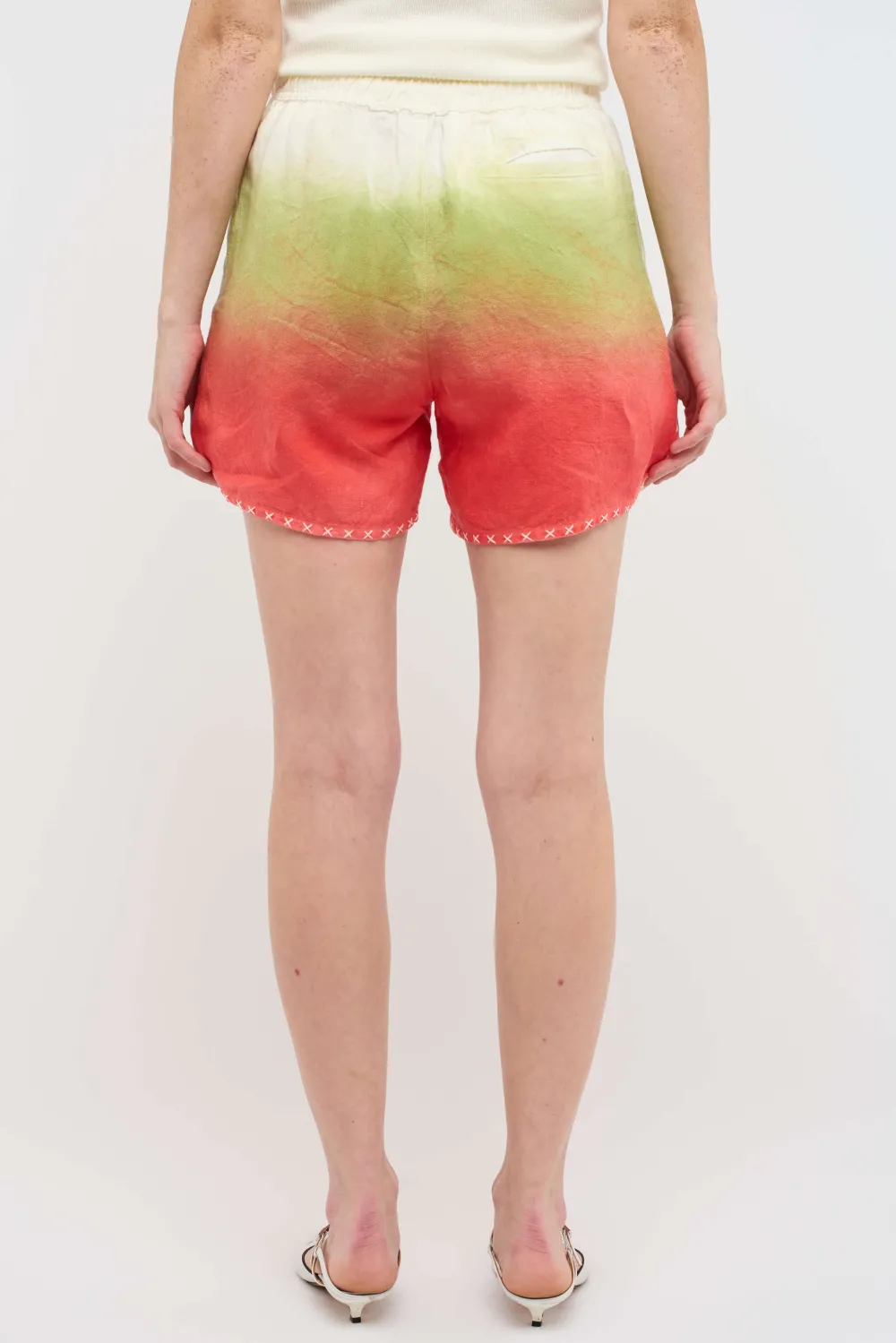 Women The Elder Statesman Sulfur Gradient Women's Short