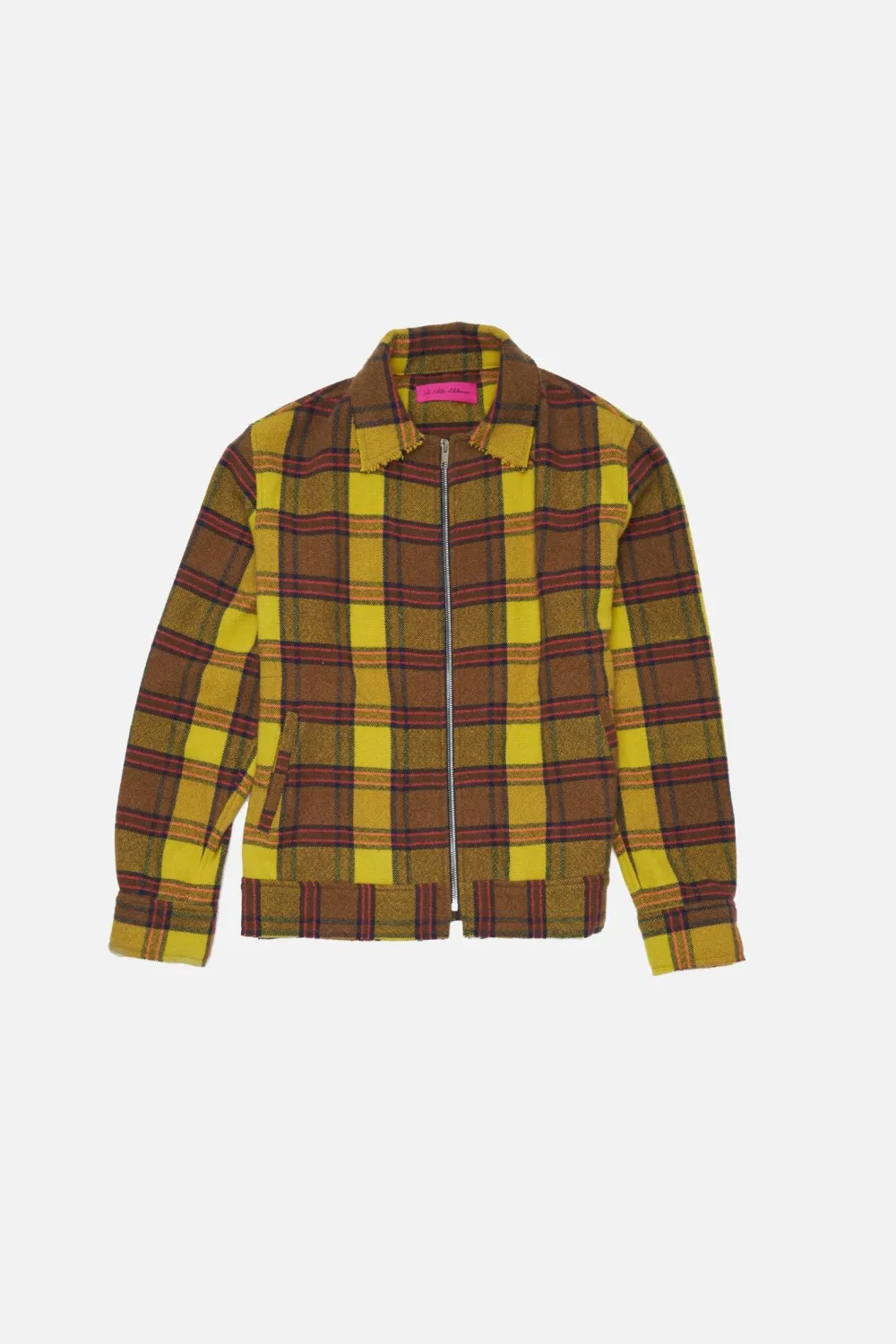 Women The Elder Statesman Sunshine Plaid Decon Jacket