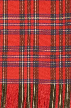 The Elder Statesman Tartan Scarf