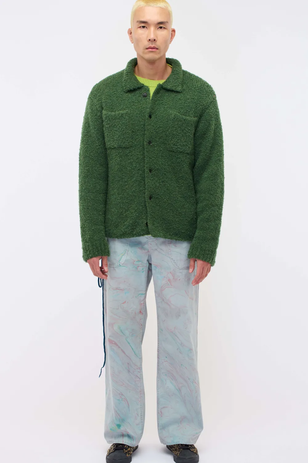 The Elder Statesman Teddy Overshirt