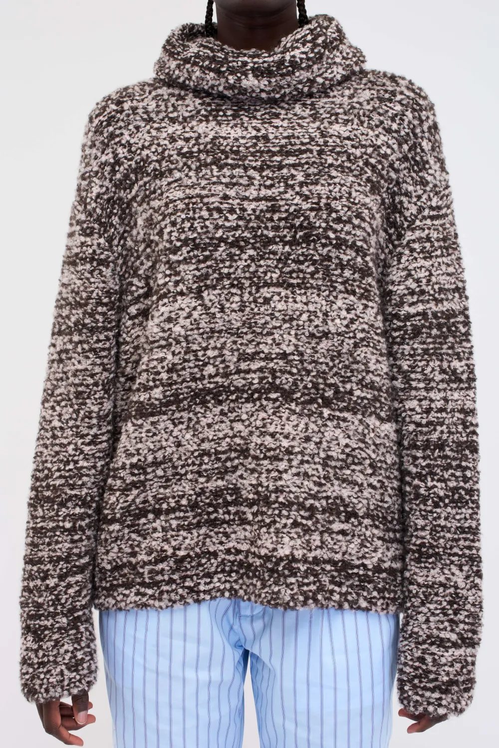 Women The Elder Statesman Teddy Twist Women's Turtleneck