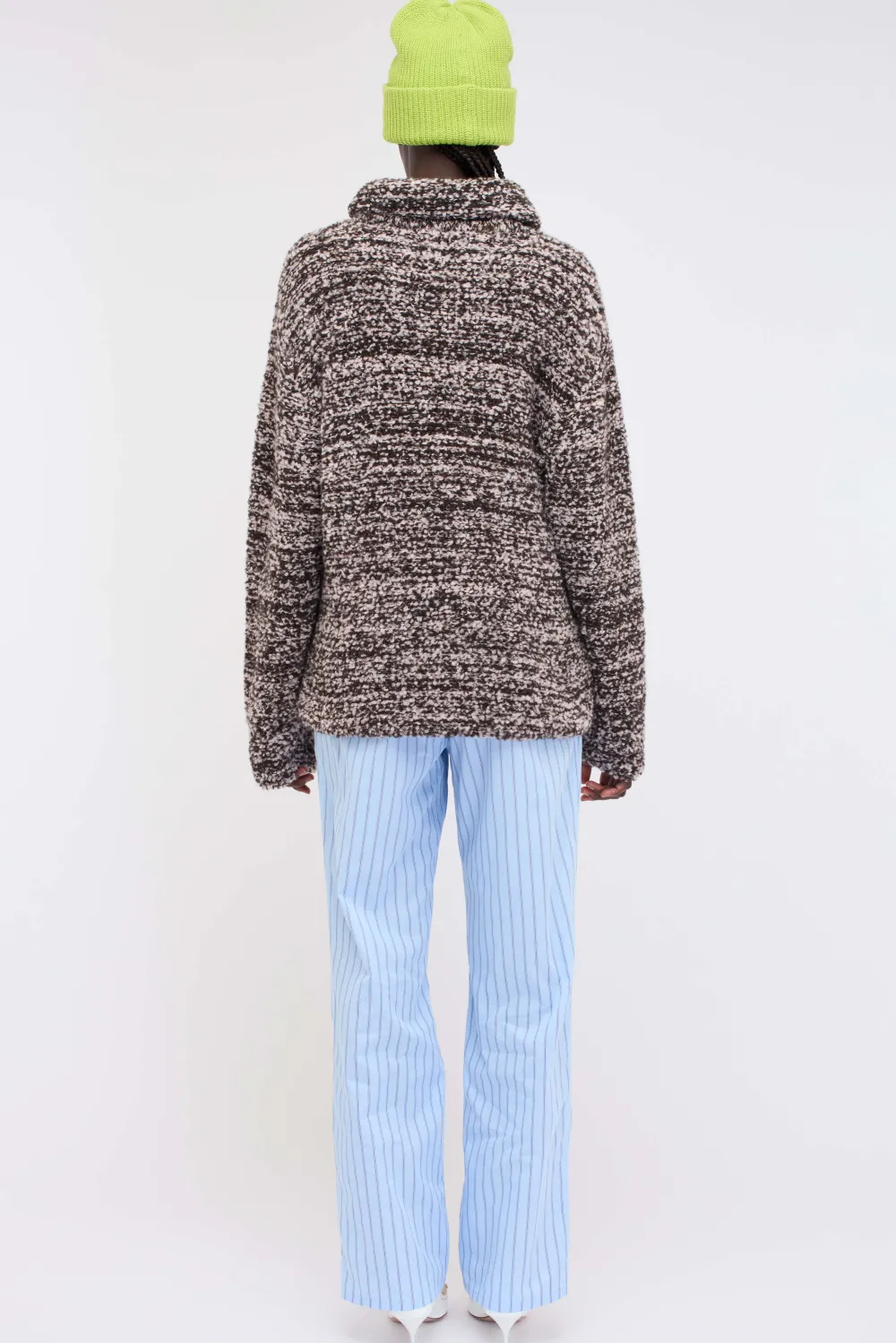 Women The Elder Statesman Teddy Twist Women's Turtleneck