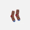The Elder Statesman Television Check Socks