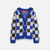Women The Elder Statesman Thistle Gingham Cardigan