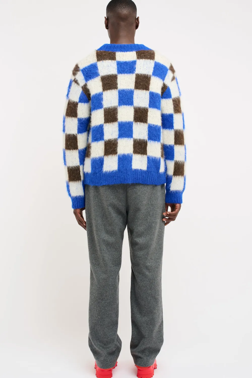 Women The Elder Statesman Thistle Gingham Cardigan