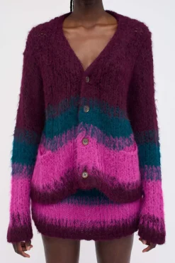 Women The Elder Statesman Thistle Ombre Skirt