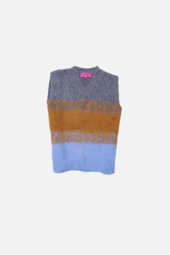 The Elder Statesman Thistle Ombre Vest